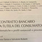 PUBBLICAZIONE NUOVO VOLUME DI DIRITTO BANCARIO E FINANZIARIO